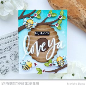 MFT - Clear Stamp - Honey Bees