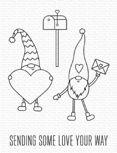MFT - Clear Stamp - Love to My Gnomies
