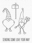 MFT - Clear Stamp - Love to My Gnomies