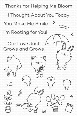 My Favorite Things - Clear Stamps - Blooming Friendship