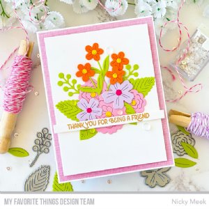 MFT - Clear Stamp - Stylish Sentiments