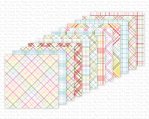 My Favorite Things - 6X6 Paper - Joyful Plaid