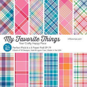 My Favorite Things - 6X6 Paper Pad - Perfect Plaid