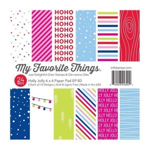 My Favorite Things - 6X6 Paper Pad - Holly Jolly