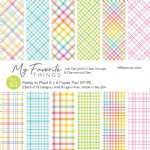 My Favorite Things - 6X6 Paper Pad - Pretty in Plaid