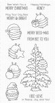 My Favorite Things - Clear Stamp - Merry Bees-mas