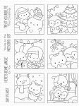 MFT - Clear Stamp - Xmas Selfies