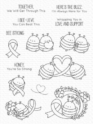 My Favorite Things - Clear Stamp - Bee Strong