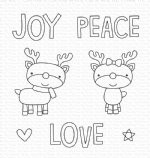 My Favorite Things - Clear Stamp - Reindeer Love