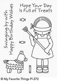 MFT - Clear Stamps - Pure Innocence Birthday Pi~nata