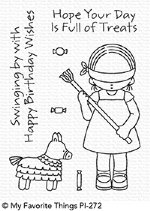 MFT - Clear Stamps - Pure Innocence Birthday Pi~nata