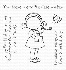 My Favorite Things - Clear Stamp - Happy Birthday to the Sweetest Girl