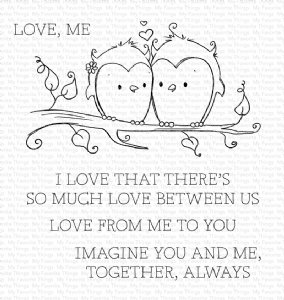 My Favorite Things - Clear Stamps - You and Me Together