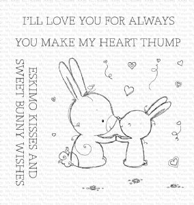 My Favorite Things - Clear Stamp - Bunny Wishes