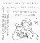 My Favorite Things - Clear Stamp - Away in a Manger