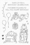 My Favorite Things - Clear Stamp - Itching to Tell You Happy Birthday