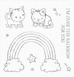My Favorite Things - Clear Stamps - Over the Rainbow