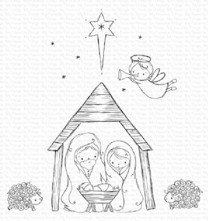 My Favorite Things - Clear Stamp - Christmas Blessings