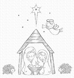 My Favorite Things - Clear Stamp - Christmas Blessings