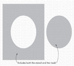 MFT - Stencil - Oval Extraordinaire
