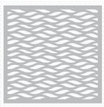 My Favorite Things - Stencil - Wavy Lines