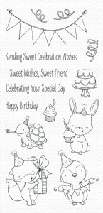 MFT - Clear Stamp - Sending Sweet Celebration Wishes