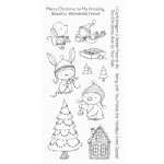 MFT - Clear Stamps - Merry Wishes