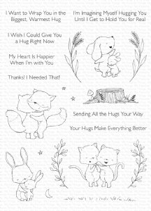 My Favorite Things - Clear Stamp - Hugs Make Everything Better