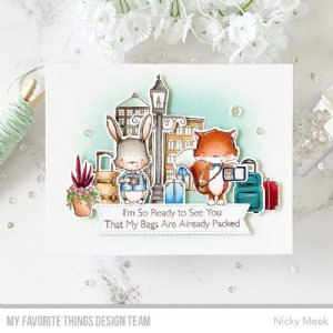 My Favorite Things - Clear Stamp - Travel Plans