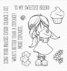 My Favorite Things - Clear Stamp - Cupcake Cutie