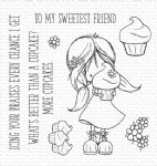 My Favorite Things - Clear Stamp - Cupcake Cutie