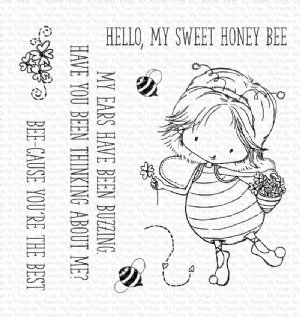 MFT - Clear Stamp - Sweet Honey Bee