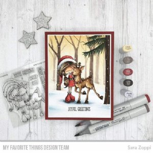 MFT - Clear Stamp - Jingle Hugs