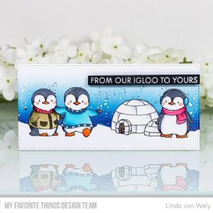 My Favorite Things - Clear Stamp - Playful Penguins