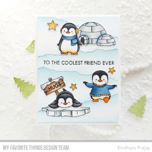 My Favorite Things - Clear Stamp - Playful Penguins