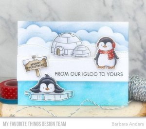 My Favorite Things - Clear Stamp - Playful Penguins