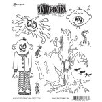 Dylusions - Cling Stamp - Mischievous Malcom