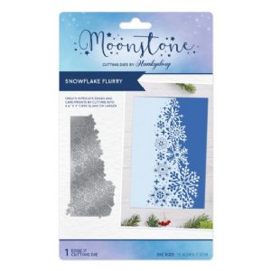 Hunkydory Crafts - Moonstone Dies - Snowflake Flurry Edge It