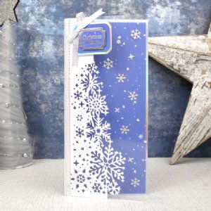 Hunkydory Crafts - Moonstone Dies - Snowflake Flurry Edge It