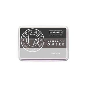 Hero Arts - Ink Pad - Ombre Vintage Metallic Steel