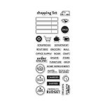 Hero Arts - Clear Stamp -  Kelly's Shopping Planner