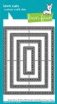 Lawn Fawn - Dies - Small Cross Stitched Rectangle Stackables