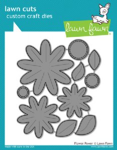 Lawn Fawn - Dies - Flower Power