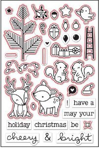 Lawn Fawn - Dies - Cheery Christmas