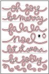 Lawn Fawn - Dies - Winter Big Scripty Words