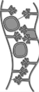 Lawn Fawn - Dies - Stitched Tree Borders