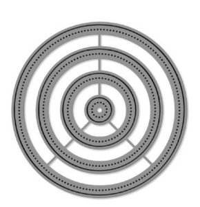 Lawn Fawn - Dies - Small Dotted Circle Stackables