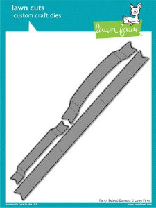 Lawn Fawn - Dies - Fancy Folded Banners