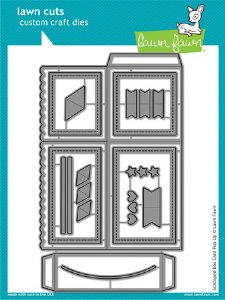 Lawn Fawn - Dies - Scalloped Box Card Pop-up