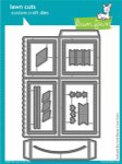 Lawn Fawn - Dies - Scalloped Box Card Pop-up